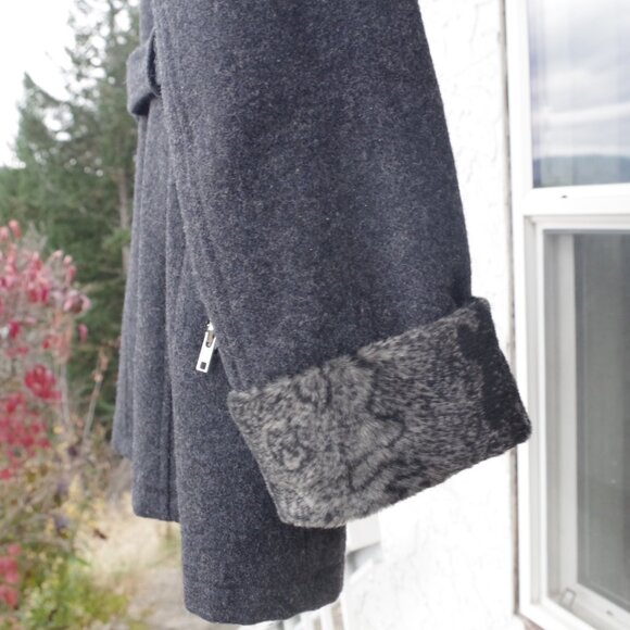 Vintage Wool Tweed Ladies Coat Tradition Sears - Picture 5 of 6